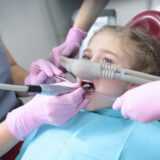 Dental Sedetion Dentistry treatment in a child.